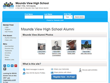 Tablet Screenshot of moundsviewhighschool.net